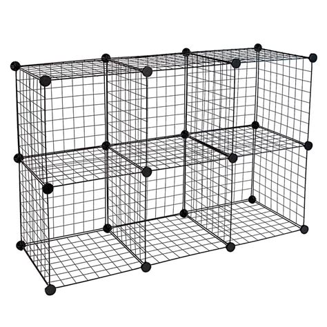 6 inch cube metal box|6 cubby storage unit.